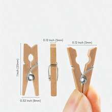10/30/50pcs Mini Clothes Peg, Small Wooden Clothes Peg, Clothes Peg For Drying Clothes, Clothes Peg For DIY Photo Craft Projects