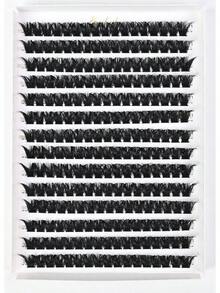 Bestselling New False Lashes  Hot Melt Individual Lash Clusters, 14-Row Large-Capacity Set, D-Curl Volumizing