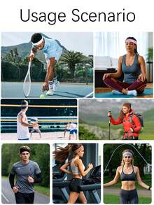 6pcs/Set Stylish Fabric Fashion Headband For Women, Multipurpose Daily Wear Carnival, Mardi Gras Hair Band Turban Headband Sweatband, School Stuff, College, Headbands - Multicolor - View 9