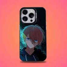 Oshi No Ko, Oshi No Ko IPhone Case, Oshi No Ko Aqua Anime Phone Case For IPhone 16, 15, 14, 13, 12, 11, Pro, Max, Plus, Mini, XS, SE, Shockproof, Black Matte Hard Bumper - Z7 - 查看 4