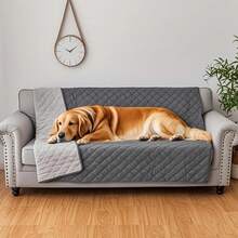 Funda de Sofá Impermeable, Cubre de Sofa para Mascotas, Protector Sillon Sala Tela Reversible, Apto para Niños y Perros, Couch Cover, Lavable a Máquina (30 * 70") - 52*82" - Ver 10