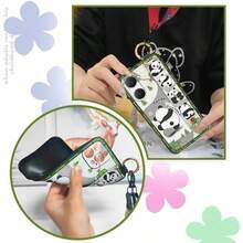 LulumiPhone Case For Vivo Y03 4G Cell Phone Sleeve Fashion Design Waterproof Back Cover Phone Protector Cartoon Protective Wristband Mobile Phone Case Phone Cover Cute Lanyard - 8 - Ver 4