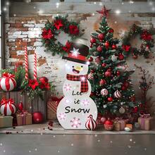 1 Stück beleuchteter Weihnachtsmann, vorbeleuchtete Weihnachtsdekoration, Weihnachtsdekoration mit weißem Licht, leuchtender Weihnachtsmann, Weihnachtsdekoration für Outdoor, riesiger Weihnachtsmann, geeignet für Weihnachtspartys, Terrasse, Innenraum-Weihnachtsdekoration