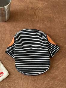 1 件秋冬宠物服装，条纹运动衫，适合泰迪、贵宾犬、约克夏犬、小型犬和猫 - 彩色 - 查看 12