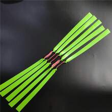 Easytoday 5/10pcs/Pack Green Rubber Bands, 1mm/0.04inch Thick, Random Pouch Color & Design, Thickened Slingshot Flat Rubber Bands For Outdoor Shooting Competition, Folding Elastic Bands Accessories - Green - View 3