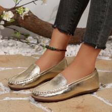 Mocasini casual cu talpă moale și fără mâneci pentru femei, pantofi cu talpă plată și antiderapantă pentru exterior, pantofi ușori și confortabili pentru lucru/zi, pentru mame de vârstă mijlocie