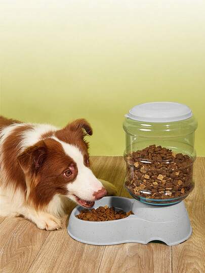 1 Pieza Comedero Automático Para Mascotas, Dispensador Automático De Alimentador De Mascotas De Gran Capacidad De 3.8L Para Perros Y Gatos