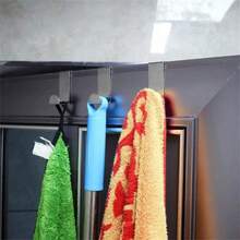 2 件/4 件门顶挂钩，橱柜门衣架，Z 形金属衣架，坚固的浴室门毛巾钩，壁橱门挂钩，用于悬挂衣服外套收纳架