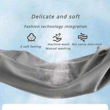 1PC Lumbar Pillow, Office Lumbar Support Pad, Seat Chair Lumbar Cushion, Long Sitting Lumbar Protector, Lumbar Pillow, Office Chair Back Cushion, Headrest Chair Cushion, Home Decoration, Back To School Classroom Decoration, School Supplies, Chair Cushion, Game Chair Cushion