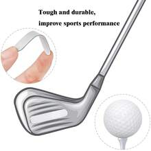 10 Lead Tape Sticky Strips Add Power Weight To Golf Club Tennis Racket Adhesive - Silver - View 2