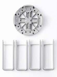 1/2/3 Pcs Dinnerware Bowl Plate Storage Holder, Kitchen Plastic Drain Rack, Dish Storage Display Stand, Adjustable Plate Holders For Dinner Plates Retractable Plates Organizer Dish Holder Plate Dish Rack Organizer With Handle For Kitchen Bowl Organizer, White/Gray 2 Colors Available