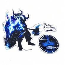 1件 15cm/5.91in 壓克力鑰匙圈 Solo Leveling Sung-Woo-Che Huiyi 冰山帥哥 從E級到S級 動漫周邊 家庭假期禮物 - 彩色 - 查看 4