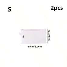 16pcs/8pcs/Baby Room Toy Storage Bag, Block Storage Bag, Puzzle Toy Sorting And Organizing Magic Bag, Mesh Bag Zipper Bag, Outing Toiletries Storage Bag - Multicolor - View 15