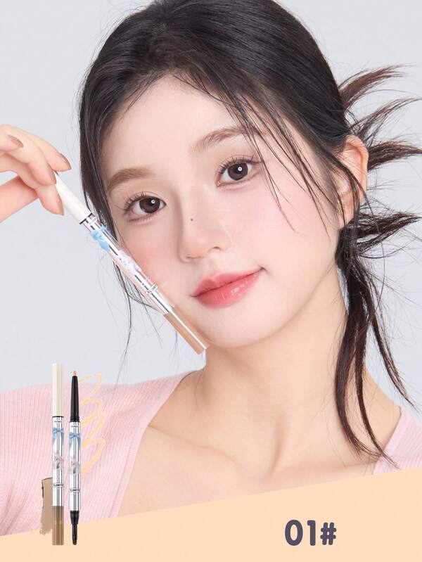 FLORTTE قلم ظل ثنائي الطرف من مجموعة الأميرة المطرقة Flortte لأكياس العين الجميلة