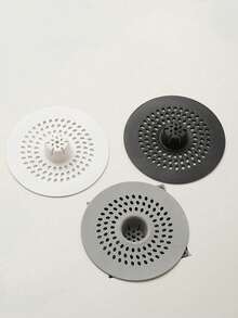 4/2/1pc Hair Drain Catcher, Square Drain Cover For Shower, Silicone Hair Stopper With Suction Cup, Sink Anti-Clog Filters, Tub Shower Floor Drain Plugs, Silicone Kitchen Deodorizer Plugs,Bathroom Tools Commercial Cleaning Services/Shops.Halloween.Christmas Kitchen Items Kitchen Accessories Kitchen Tools - Multicolor - View 7