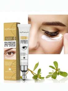 JoyPretty 眼袋眼霜多效撫紋祛老緊緻消腫眼部護理美容 - 金色 - 查看 2