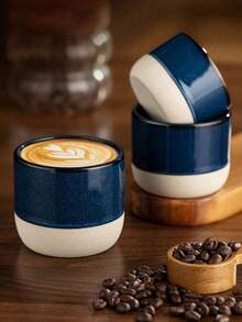 1pc Ceramic Coffee Mug, 1pc Richly Glazed Ceramic Coffee Cup, 1pc Classic Sierra Bella Coffee Mug, Suitable For Home And Library Use, Also Can Be Used To Hold Breakfast Milk Tea, Oatmeal And Other Beverages. Applicable Occasions: Office, Home, Bar, Restaurant, Outdoor, Leisure Bar, Cafe, Tea House.