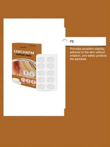 50pcs/Box Invisible Ear Lobe Support Stickers, Ear Stickers, Ear Lobe Supports, Earring Protectors, Comfortable Invisible External Stickers - Invisible Earlobe Support Patches - View 6