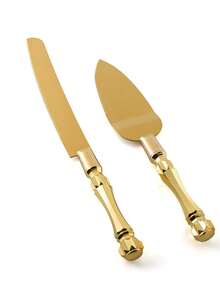 Personalized Laser Engraved Cake Knife And Server Set – Personalized Wedding & Celebration Cake Cutter, Laser Engraved Cake Knife, Custom Cake Server Set, Wedding Cake Cutter, Personalized Wedding Gift, Engraved Cake Tools, Stainless Steel Server, Custom Anniversary Knife, Celebration Cake Set, Custom Name Cake Knife - Multicolor - View 6