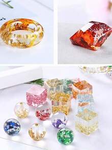 100-500g UV Resin Starter Kit For DIY Jewelry - Clear, Low Viscosity, No Shrinkage - Ideal For Pendants, Earrings & Bracelets