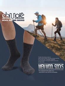 5 pares de calcetines gruesos y cálidos forrados de polar - Regalo de Navidad cómodo y suave para papá, adecuado para clima frío, calcetines largos, invierno, calcetines negros, calcetines cálidos, calcetines gruesos casuales que absorben la humedad y cómodos, otoño/invierno, de larga duración