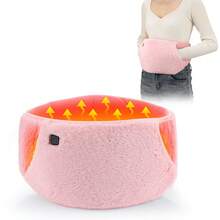 Hailicare Uterus Warmer Belt, Electric Heating Waist Belt, Graphene Heating, USB Charging, Hand Warmer (Excluding Power Bank), Needs To Be Connected To Power Source For Use, Reaches Set Temperature In Approx. 8 Minutes