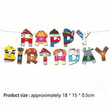 Paw Patrol Pat Patrouille Gift Box Gift Packaging Box Birthday Party Souvenir Decoration Gift Decoration Box Party Small Gift Decoration Decoration