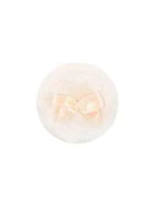 Clear Ribbed Glass Vanity Jar With Lid & Fluffy Powder Puffs, Luxury Victorian Style Container For Makeup & Trinkets, Elegant Decorative Box For Bathroom ,Elegant Ribbed Decorative Container For Loose Body Powder, Classic Vanity Jar For Bathroom Dressing Table, Ideal Makeup Storage Gift For Women,Powder Puff Jar,Cosmetics Storage Box, Bathroom Accessories, Valentine's Day Gifts