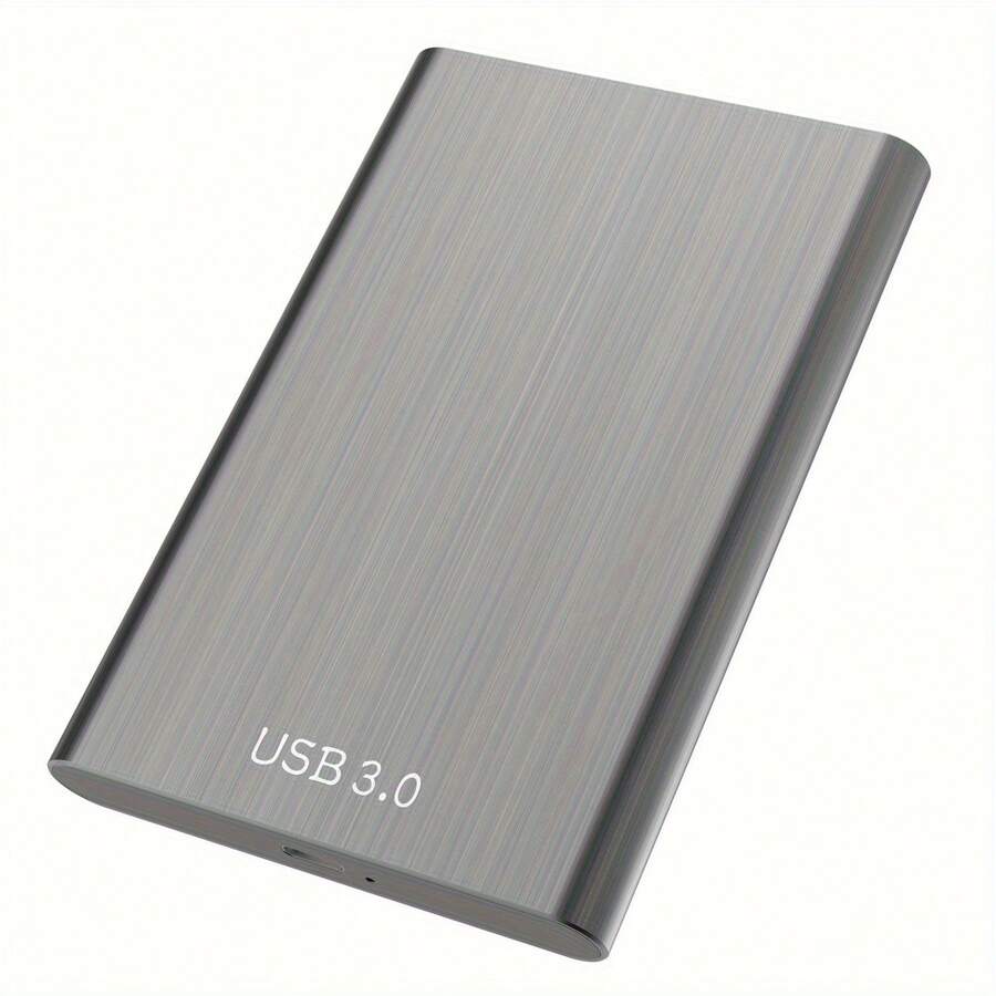 2TB USB 3.0 External Hard Drive - Sleek, Portable HDD For PC, , Laptop,  & More - High-Speed, Plug & Play, No Battery Required,Storage Devices - màu đen - Xem 1