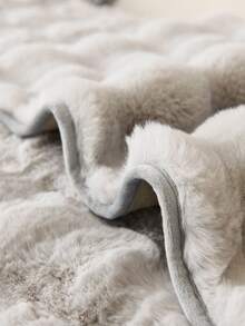 1pc Thick Warm Sofa Cushion Cover, Modern Simple Anti-Slip Plush Sofa Seat Pad, Dust-Proof Washable Sofa Slipcover, Soft & Colorfast, Pet-Friendly, Fits L-Shaped Sofa And 1/2/3/4 Seater Sofa, Suitable For Bedroom, Office, Living Room - Grey - View 9