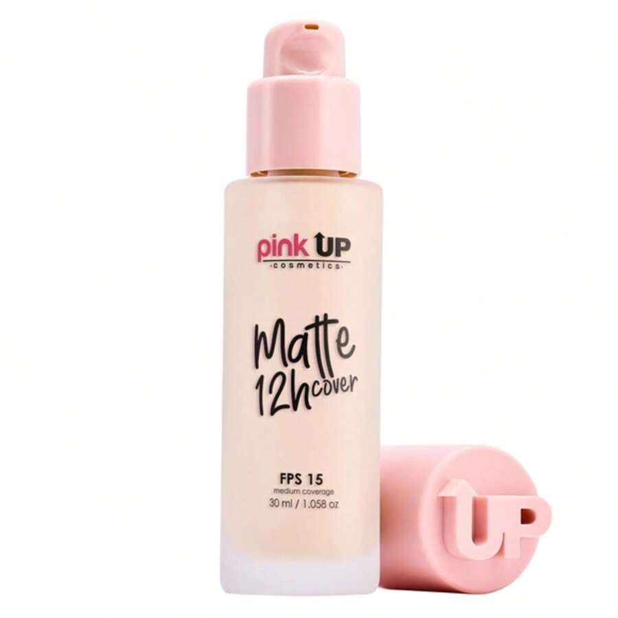 PINK UP COSMETICS Pink Up Matte Cover Liquid Makeup 12 HRS - 101 Fair - View 1