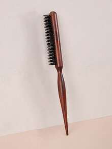 Wood Teasing Brush 5pcs, Teasing Comb,Styling Comb Set With Rat Tail Pick For Hair Sectioning For Edge Control, Backcombing, Smoothing, And Styling Thin & Fine Hair To Create Volume, Edge Brush For Edge & Back Brushing Hair Brush,Hair Brush,Slick Back Brush,Styling Brush,Curly Hair Brush,Edge Brush,Hair Comb,Brush Hair,Hair Brush Set,Comb Hair,Comb For Curls,Detangling Brush,Hair Brush For Women,Hair,Travel,Hair Products,Hair Tools,Hair Stuff,Barber,Barber Accessories,Barbershop,Hairdressing Equipment