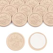 Disney 25 PCS Wax Seal Stickers, Self-Adhesive Invitation Envelope Seal Stickers For Decorating Wedding Invitations, Best Gifts For Fans