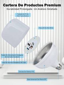LED Bulbs - 15W-6PZS - Übersicht 4