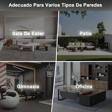 Máquina de Boxeo Musical Interactiva para Adultos - 9 Modos Ajustables, Saco de Boxeo con Luces, Bluetooth y Sistema de Puntuación, Material, Ideal para Entrenamiento en Casa - Blanco - Ver 8