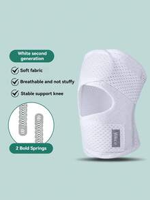 1 件弹力护膝，男女皆宜。这些是运动专用压缩护膝，具有高弹性、舒适透气、速干排汗等特点，适合跑步、篮球、网球和羽毛球等运动。