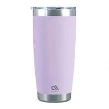 Meoky Cốc cà phê 20oz dành cho văn phòng, Cốc cách nhiệt chân không bằng thép không gỉ 304 có nắp, chai nước, hoàn hảo cho đồ uống nóng và lạnh, lý tưởng khi đi du lịch và sử dụng ngoài trời, quà tặng sinh nhật cho phụ nữ, mẹ, bạn thân, cô dâu, quà phù dâu, trà trắng Cốc, Ngày Của Mẹ, Ngày Lễ Tình Nhân, Quà Tặng Năm Mới - Màu tím - Xem 9