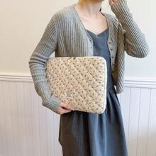 11-15 Inch Tablet Laptop Bag Flower Print Casual Briefcase Laptop Sleeve Computer Carrying Bag Compatible With Macbook HP ASUS Compatible With Ipad 11th 10th Air Pro Shockproof Pouch Bags Laptop Case Laptop Cover For Travel Waterproof Portable For Men Laptop Bags - Multicolor - View 1