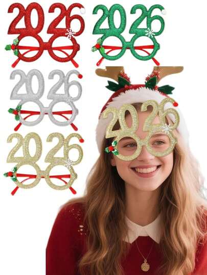 Christmas 2026 Decorative Photo Frame Digital Creative Party Decoration Suitable For Family Parties, Friends And Family Gifts