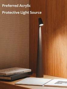 1pc/2pcs Rechargeable LED Desk Lamp, Long Battery Life, Portable Design, Modern Scandinavian Style, Suitable For Living Room/Bedroom/Bedside Decor. Great Gift Item - Desk Lamp - View 11