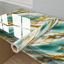 Papel tapiz autoadhesivo de mármol, resistente al agua, al aceite y al calor para decoración de cocina, sala de estar y dormitorio, pegatinas de pared, decoración de pared