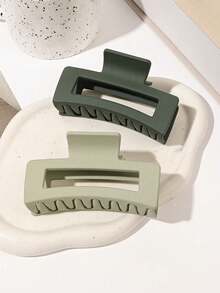 2 sztuki minimalistycznych, kwadratowych spinek do włosów z awokado i zielenią, eleganckie spinki do włosów, modne nakrycie głowy na Dzień Matki, powrót do szkoły, Święto Dziękczynienia, Boże Narodzenie, Nowy Rok, Walentynki, karnawałowa zimowa kopertówka do włosów