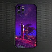 Anime  Guts  Phone Case Covercompatible With  16,15,14,13,12,11 Plus,Pro Max,XS,X,XR,SE,Mini,8,7,Soft Silicone Black Cover,Covercompatible With  17 Case,  17 Pro Case,  17 Pro Max Case - z3 - 查看 12