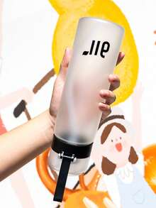 1 件水果香味水瓶，运动水瓶入门套装饮水瓶，户外运动水杯，带 1 个随机椭圆形水果香环，适用于健身房和户外礼物 - （调味荚仅改善嗅觉，不改变味道）不会改变水的味道，只会使其闻起来芬芳