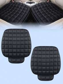 3-1pc Universal Car Seat Cushion With Polyester Fiber, Sponge Filler, Soft & Breathable, Anti-Slip, Lightweight & Portable, All-Season Protection For Vehicle Seats - Hand Washable,Interior Accessory