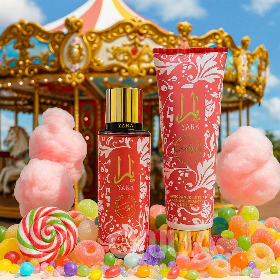 Sultan El Waha - Yara Candy Gift Set Perfumed Body Mist And Body Lotion