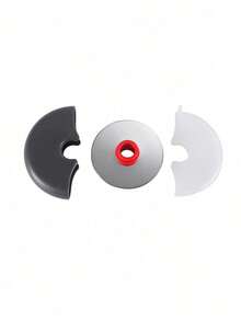 1pc Stainless Steel Pizza Cutter Wheel With Blade Cover - Nhiều màu - Xem 8