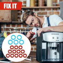 طقم إصلاح حلقات الإحكام لماكينة القهوة من بريفيل، 5 كبيرة و12 صغيرة، لموديلات BES920 و BES980 و BES990 و Oracle Dual Boiler، لإصلاح التسريب وغسالة الحشية، قطع غيار وإكسسوارات