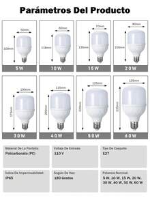 LED Bulbs - 10W-6PZS - View 11