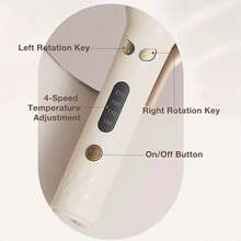 自动卷发器，28mm 筒式卷发器，带 4 种温度调节模式，带智能定时器的卷发器，带智能传感器的卷发器 - 美規A型插(110-127V) - 查看 9